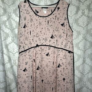 Olian Empire Waist Dress L